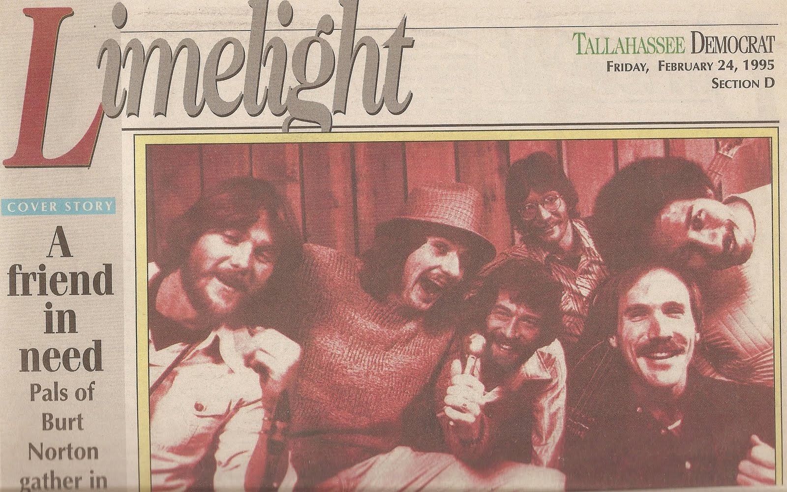 Limelight Cover for Burt Norton Memorial Concert
